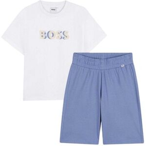 Ensembles enfant BOSS GT20813 Blanc 4 ans,6 ans,8 ans Jongens Ensembles enfant BOSS GT20813 Blanc 4 ans,6 ans,8 ans Jongens