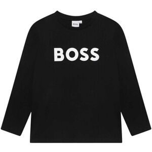 T-shirt enfant BOSS GT21351 Noir 10 ans,14 ans Meisjes T-shirt enfant BOSS GT21351 Noir 10 ans,14 ans Meisjes