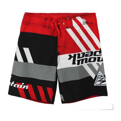 Peak Mountain Short de Bain Rouge pour Garçons - Maillot de Bain Peak Mountain Short de Bain Rouge pour Garçons - Maillot de Bain