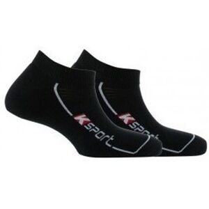 Chaussettes enfant Kindy Pack de 2 paires de chaussettes enfant invisibles k-sport Noir 31 / 34,36 / 40 Jongens Chaussettes enfant Kindy Pack de 2 paires de chaussettes enfant invisibles k-sport Noir 31 / 34,36 / 40 Jongens