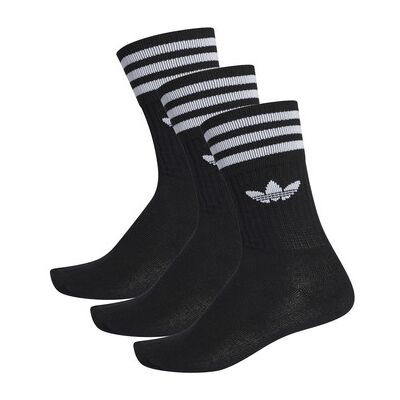 Chaussettes adidas Solid crew sock Noir 35 / 38 Dames Chaussettes adidas Solid crew sock Noir 35 / 38 Dames