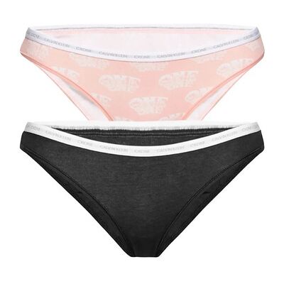 Culottes & slips Calvin Klein Jeans Pack x2 bikini Noir EU S / M,EU M / L,EU L / XL,EU XL / XXL,EU XS / S Dames Culottes & slips Calvin Klein Jeans Pack x2 bikini Noir EU S / M,EU M / L,EU L / XL,EU XL / XXL,EU XS / S Dames