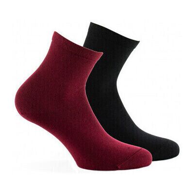 Collants & bas Kindy Lot de 2 paires de socquettes en fil recyclé MADE IN FRANCE Rouge 37 / 41 Dames Collants & bas Kindy Lot de 2 paires de socquettes en fil recyclé MADE IN FRANCE Rouge 37 / 41 Dames