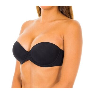 Bandeaux & bretelles amovibles Calvin Klein Jeans F2660E-001 Noir 85D Dames Bandeaux & bretelles amovibles Calvin Klein Jeans F2660E-001 Noir 85D Dames