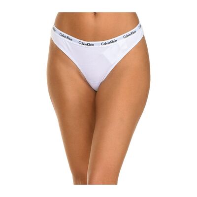 Strings Calvin Klein Jeans D1622T-100 Blanc EU XL Dames Strings Calvin Klein Jeans D1622T-100 Blanc EU XL Dames
