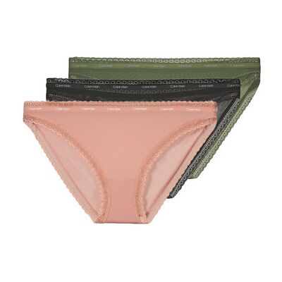 Culottes & slips Calvin Klein Jeans BIKINI X3 Multicolore XS,EU XS Dames Culottes & slips Calvin Klein Jeans BIKINI X3 Multicolore XS,EU XS Dames