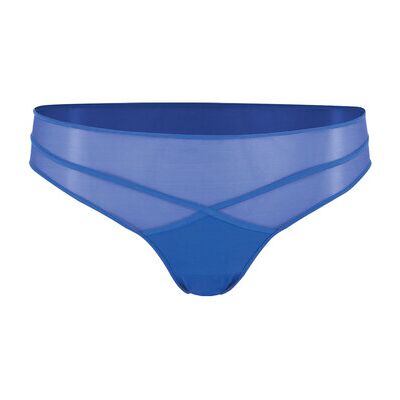 Culottes & slips Athena - Slip femme Tulle Bleu EU S Dames Culottes & slips Athena - Slip femme Tulle Bleu EU S Dames