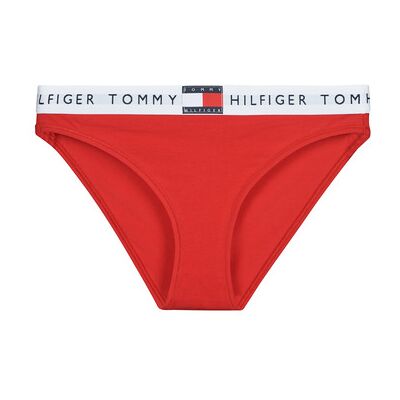 Tangas Tommy Hilfiger CLASSIC BIKINI Rouge EU S Dames Tangas Tommy Hilfiger CLASSIC BIKINI Rouge EU S Dames