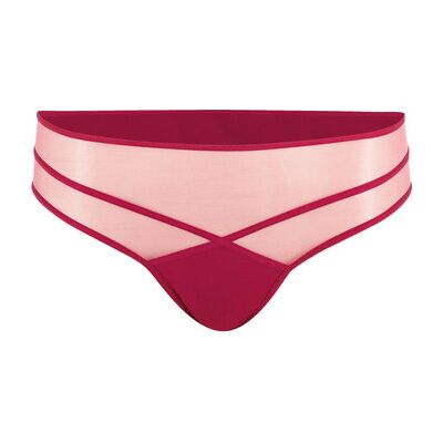Culottes & slips Athena - Slip femme Tulle Rouge EU S,EU L,EU XL Dames Culottes & slips Athena - Slip femme Tulle Rouge EU S,EU L,EU XL Dames