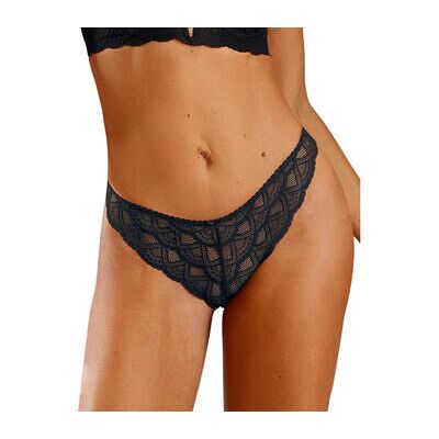Strings Lascana String Mirabella Noir EU L Dames Strings Lascana String Mirabella Noir EU L Dames