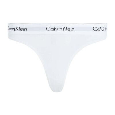 Slips Calvin Klein Jeans Thong Blanc EU L Dames Slips Calvin Klein Jeans Thong Blanc EU L Dames