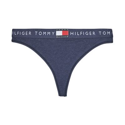 Strings Tommy Hilfiger CLASSIC THONG (EXT.SIZES) Marine EU L,EU XL Dames Strings Tommy Hilfiger CLASSIC THONG (EXT.SIZES) Marine EU L,EU XL Dames