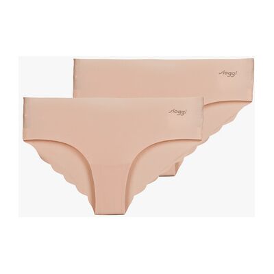 Culottes & slips Sloggi ZERO Microfibre 2.0 Hipster PACK DE 2 Beige EU XL Dames Culottes & slips Sloggi ZERO Microfibre 2.0 Hipster PACK DE 2 Beige EU XL Dames