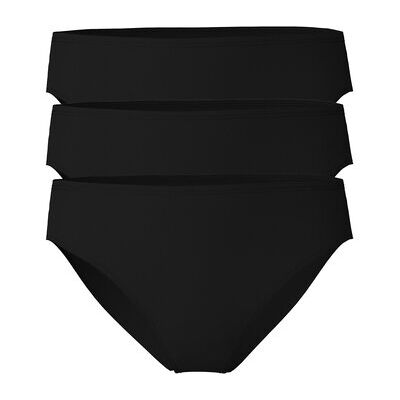 Slips Calida Femme Slip Paquet de 3 Essential Cotton Regular Cut Noir EU M,EU L Dames Slips Calida Femme Slip Paquet de 3 Essential Cotton Regular Cut Noir EU M,EU L Dames