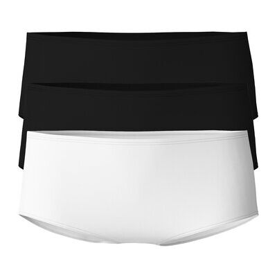 Slips Calida Femme Slip Paquet de 3 Panty Essential Cotton Low Cut Multicolore EU L,EU XS Dames Slips Calida Femme Slip Paquet de 3 Panty Essential Cotton Low Cut Multicolore EU L,EU XS Dames