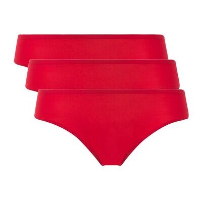 Slips Chantelle Femme Slip Paquet de 3 SOFTSTRETCH Rouge Unique Dames Slips Chantelle Femme Slip Paquet de 3 SOFTSTRETCH Rouge Unique Dames
