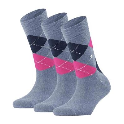 Chaussettes Burlington Femme Chaussettes Paquet de 3 Queen Multicolore 36 Dames Chaussettes Burlington Femme Chaussettes Paquet de 3 Queen Multicolore 36 Dames
