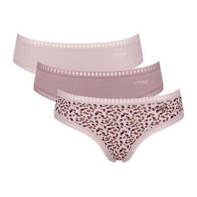 Slips Sloggi Femme Slip Paquet de 3 GO Crush Hipster C3P Multicolore EU S,EU M,EU L,EU XL,EU XS Dames Slips Sloggi Femme Slip Paquet de 3 GO Crush Hipster C3P Multicolore EU S,EU M,EU L,EU XL,EU XS Dames