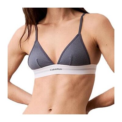 Bandeaux & bretelles amovibles Calvin Klein Jeans Unlined Triangle Gris UK XS Dames Bandeaux & bretelles amovibles Calvin Klein Jeans Unlined Triangle Gris UK XS Dames