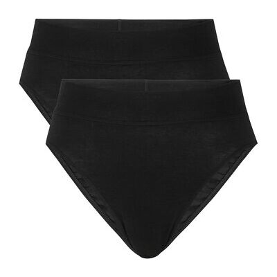 Slips Calida Femme Slip Paquet de 2 Elastic High Waist Noir EU S,EU M,EU L,EU XS Dames Slips Calida Femme Slip Paquet de 2 Elastic High Waist Noir EU S,EU M,EU L,EU XS Dames