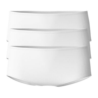 Slips Calida Femme Slip Paquet de 3 Panty Essential Cotton Low Cut Blanc EU S,EU M,EU L,EU XS Dames Slips Calida Femme Slip Paquet de 3 Panty Essential Cotton Low Cut Blanc EU S,EU M,EU L,EU XS Dames
