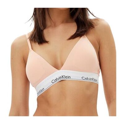 Bandeaux & bretelles amovibles Calvin Klein Jeans Lightly Lined Triang Rose UK S Dames Bandeaux & bretelles amovibles Calvin Klein Jeans Lightly Lined Triang Rose UK S Dames