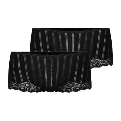 Shorties & boxers Calida Femme Slip Paquet de 2 Panty Etude Toujours Low Cut 2P Noir EU S,EU M,EU L,EU XS Dames Shorties & boxers Calida Femme Slip Paquet de 2 Panty Etude Toujours Low Cut 2P Noir EU S,EU M,EU L,EU XS Dames