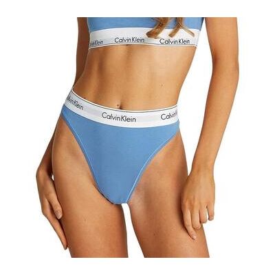 Culottes & slips Calvin Klein Jeans High Leg Tanga Bleu UK S,UK M Dames Culottes & slips Calvin Klein Jeans High Leg Tanga Bleu UK S,UK M Dames