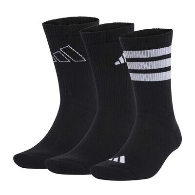 Chaussettes de sports adidas Logo Pack 3Pp Noir 34 / 36 Dames Chaussettes de sports adidas Logo Pack 3Pp Noir 34 / 36 Dames