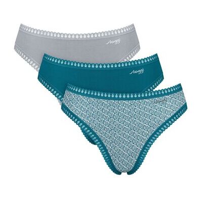 Slips Sloggi Femme Slip Paquet de 3 GO Crush High leg C3P Multicolore EU M,EU L Dames Slips Sloggi Femme Slip Paquet de 3 GO Crush High leg C3P Multicolore EU M,EU L Dames