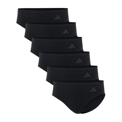 Slips adidas Femme Slip Paquet de 6 Sport Active Seamless Hipster 6P Noir EU S,EU M,EU XL Dames Slips adidas Femme Slip Paquet de 6 Sport Active Seamless Hipster 6P Noir EU S,EU M,EU XL Dames
