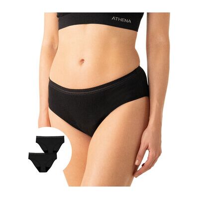 Culottes & slips Athena Culottes menstruelles, lot de 2 Noir EU S,EU M,EU L,EU XL,EU XS Dames Culottes & slips Athena Culottes menstruelles, lot de 2 Noir EU S,EU M,EU L,EU XL,EU XS Dames