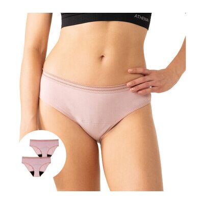 Culottes & slips Athena Culottes menstruelles, lot de 2 Rose EU XL Dames Culottes & slips Athena Culottes menstruelles, lot de 2 Rose EU XL Dames