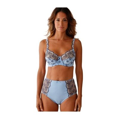 Emboitants Daxon by - Soutien-gorge à armatures enveloppant Bleu 100C,105C,90C,115C,110B,105B Dames Emboitants Daxon by - Soutien-gorge à armatures enveloppant Bleu 100C,105C,90C,115C,110B,105B Dames