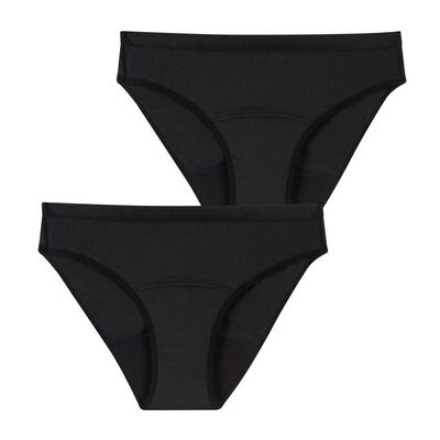 Culottes & slips Athena Culottes menstruelles, lot de 2 Noir EU S,EU M,EU L,EU XL Dames Culottes & slips Athena Culottes menstruelles, lot de 2 Noir EU S,EU M,EU L,EU XL Dames