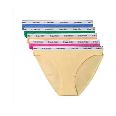 Slips Calvin Klein Jeans Bikini 5Pk Vert EU S,EU M,EU L,EU XL,EU XS Dames Slips Calvin Klein Jeans Bikini 5Pk Vert EU S,EU M,EU L,EU XL,EU XS Dames