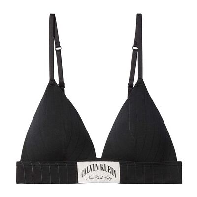 Triangles / Sans armatures Calvin Klein Jeans Lightly Lined Triangle Noir EU S,EU M,EU L,EU XL,EU XS Dames Triangles / Sans armatures Calvin Klein Jeans Lightly Lined Triangle Noir EU S,EU M,EU L,EU XL,EU XS Dames