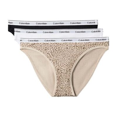 Slips Calvin Klein Jeans Bikini 3Pk Multicolore EU S,EU M,EU L,EU XL,EU XS Dames Slips Calvin Klein Jeans Bikini 3Pk Multicolore EU S,EU M,EU L,EU XL,EU XS Dames