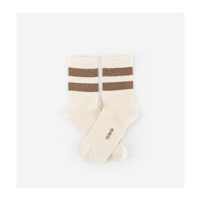 Collants & bas Victoria THINGS CHAUSSETTE COTON LUREX RAYURES 9126032 36 / 40 Dames Collants & bas Victoria THINGS CHAUSSETTE COTON LUREX RAYURES 9126032 36 / 40 Dames