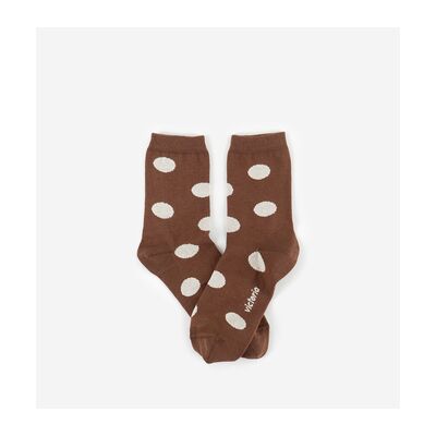 Collants & bas Victoria THINGS CHAUSSETTE COTON POIS 9126034 Marron 36 / 40 Dames Collants & bas Victoria THINGS CHAUSSETTE COTON POIS 9126034 Marron 36 / 40 Dames