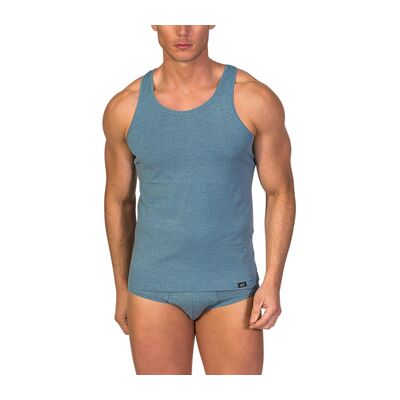 Maillots de corps Zd - Zero Defects Débardeur homme fil de soja Bleu EU S / M,EU L / XL,EU 3XL Heren Maillots de corps Zd - Zero Defects Débardeur homme fil de soja Bleu EU S / M,EU L / XL,EU 3XL Heren