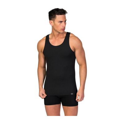 Maillots de corps Zd - Zero Defects Débardeur homme fil de soja Noir EU S / M,EU L / XL,EU 3XL Heren Maillots de corps Zd - Zero Defects Débardeur homme fil de soja Noir EU S / M,EU L / XL,EU 3XL Heren