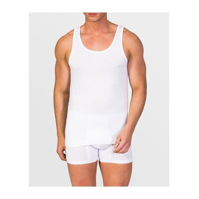 Maillots de corps Zd - Zero Defects Débardeur homme fil d'Écosse Blanc EU XXL,EU S,EU M,EU L,EU XL,EU 3XL Heren Maillots de corps Zd - Zero Defects Débardeur homme fil d'Écosse Blanc EU XXL,EU S,EU M,EU L,EU XL,EU 3XL Heren