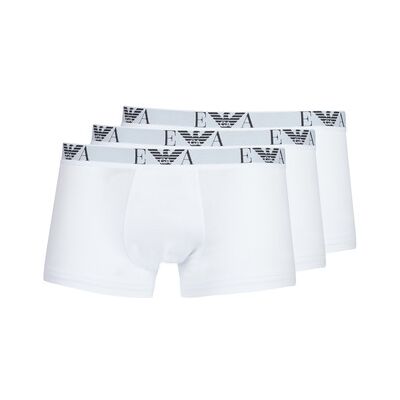 Giorgio Armani Boxers Emporio Armani CC715-PACK DE 3 Blanc EU XXL,EU S Heren Giorgio Armani Boxers Emporio Armani CC715-PACK DE 3 Blanc EU XXL,EU S Heren