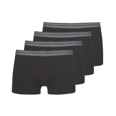 Boxers Athena BASIC COTON X4 Noir EU S,EU XL Heren Boxers Athena BASIC COTON X4 Noir EU S,EU XL Heren