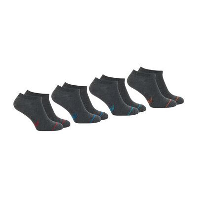 Chaussettes Athena Socquettes low cut, lot de 4 paires, ECO PACK Gris 39 / 42,43 / 46,Unique Heren Chaussettes Athena Socquettes low cut, lot de 4 paires, ECO PACK Gris 39 / 42,43 / 46,Unique Heren