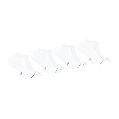 Chaussettes Athena Socquettes low cut, lot de 4 paires, ECO PACK Blanc 43 / 46,Unique Heren Chaussettes Athena Socquettes low cut, lot de 4 paires, ECO PACK Blanc 43 / 46,Unique Heren