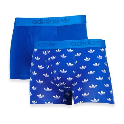Boxers adidas Boxers, lot de 2, CONFORT COTON PRINT Bleu EU S Heren Boxers adidas Boxers, lot de 2, CONFORT COTON PRINT Bleu EU S Heren