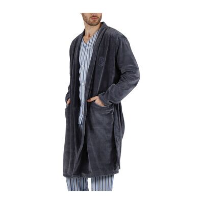Pyjamas / Chemises de nuit Admas Robe de chambre Every Stripes Bleu EU S,EU L Heren Pyjamas / Chemises de nuit Admas Robe de chambre Every Stripes Bleu EU S,EU L Heren