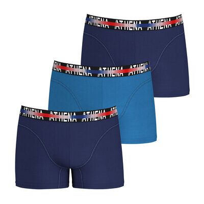 Boxers Athena Lot de 3 boxers homme Endurance 24H Bleu EU XXL,EU S,EU M,EU L,EU XL Heren Boxers Athena Lot de 3 boxers homme Endurance 24H Bleu EU XXL,EU S,EU M,EU L,EU XL Heren